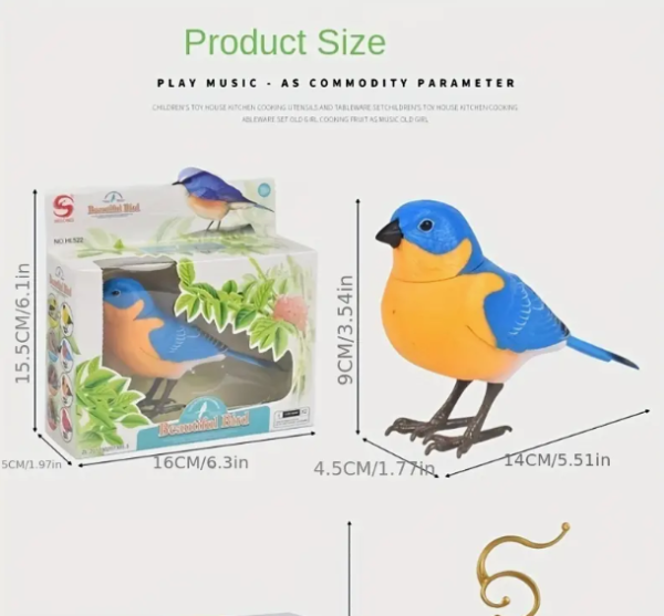 Smart Electric Bird Toy - Image 2