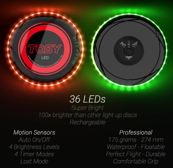 TOSY 36 and 360 LEDs Flying Disc - Image 2