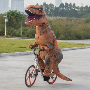 T REX multi color disfraz inflatable costume gonflable Christmas fat inflatable latex dinosaur suit